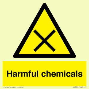 Harmful chemicals